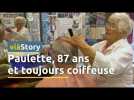 À 87 ans, Paulette Barbusse refuse de ranger ses ciseaux dans le tiroir