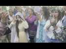 Hundreds rally against regime in Druze heartland of Syria