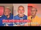 100% sport en Picardie - Toute l'actualité sportive en Picardie; spécial tennis de table