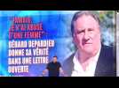 Cyril Hanouna évoque l'affaire Depardieu