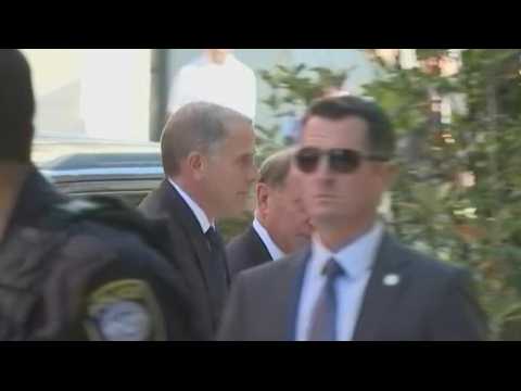 Hunter Biden arrives at Delaware court to plead not guilty to gun charges