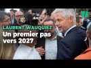 Laurent Wauquiez fait un premier pas vers une candidature à l'Élysée en 2027