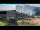Un incendie ravage un hangar agricole à Fagnon