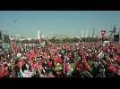 Massive pro-Palestinian rally in Turkey's Istanbul