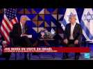 Joe Biden en visite en Israël : le président américain dénonce les atrocités du Hamas