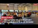 Beauvais: aéroport fermé, les passagers évacués