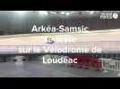 World Tour. Le Team Arkéa-Samsic en stage au Vélodrome de Bretagne à Loudéac