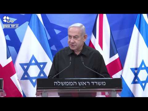 "World's darkest hour" says Netanyahu to British PM Sunak
