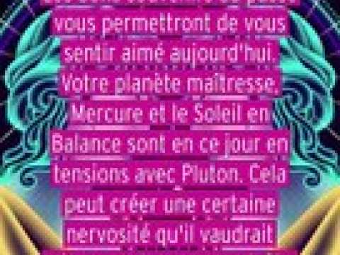 Horoscope du jour du vendredi 20 octobre 2023