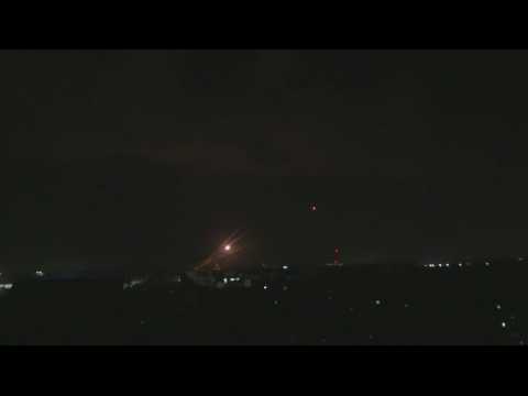 Rocket barrages fired towards Israel, intercepted by Iron Dome