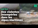 Saint-Martin-Vésubie : la dépression Aline fait de premiers dégâts, trois ans après la tempête Alex