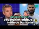 Gérald Darmanin s'en prend à Karim Benzema, l'opposition crie à la 