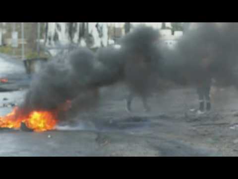 Clashes erupt between Palestinians and Israeli forces in Ramallah