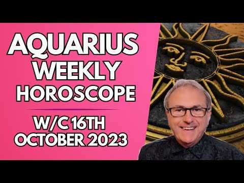 Aquarius Horoscope Weekly Astrology from 16th October 2023