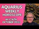 Aquarius Horoscope Weekly Astrology from 16th October 2023