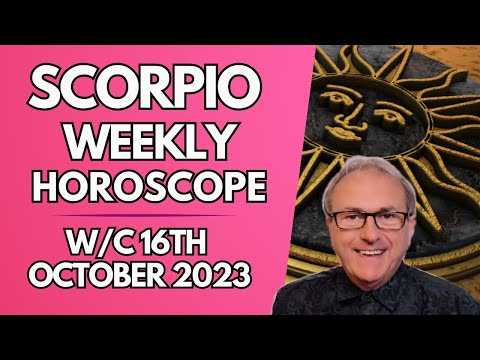 Scorpio Horoscope Weekly Astrology from 16th October 2023