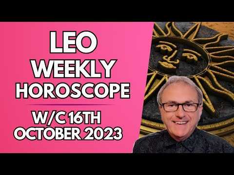 Leo Horoscope Weekly Astrology from 16th October 2023