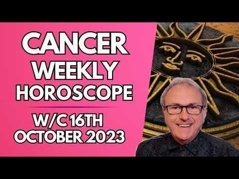 Cancer Horoscope Weekly Astrology from 16th October 2023