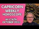 Capricorn Horoscope Weekly Astrology from 16th October 2023