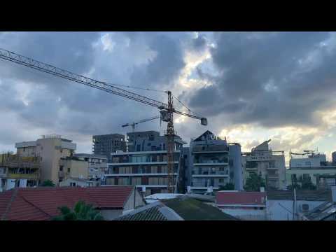 Rocket siren sounds in Tel Aviv