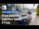 Deux nouvelles navettes ont été mises à l'eau au port de Boulogne