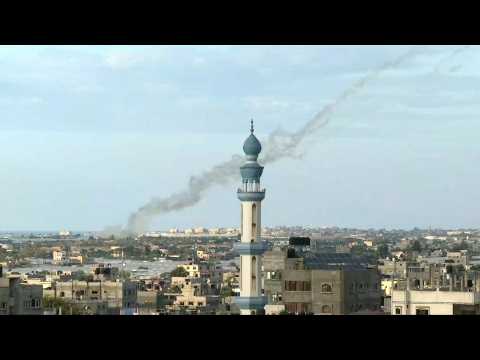 Rockets launched from Rafah towards Israeli territory