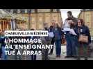 Charleville-Mézières rend hommage à l'enseignant tué à Arras