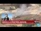 Frontière libanaise : Israël dit frapper des cibles 
