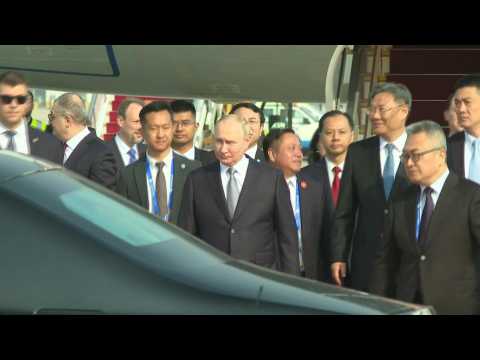 Russia's Putin arrives in China