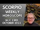 Scorpio Horoscope Weekly Astrology from 23rd October 2023