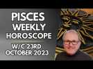 Pisces Horoscope Weekly Astrology from 23rd October 2023