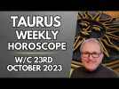 Taurus Horoscope Weekly Astrology from 23rd October 2023