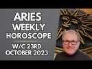 Aries Horoscope Weekly Astrology from 23rd October 2023