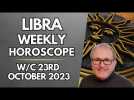 Libra Horoscope Weekly Astrology from 23rd October 2023