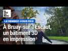 À Bruay-sur-l'Escaut,Constructions 3D imprime des maisons