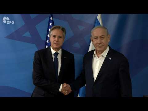Blinken meets Netanyahu on second visit to Israel since war began