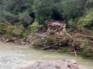Tempête Ciaran : entre Bastelica et Cauro, un pont génois éffondré