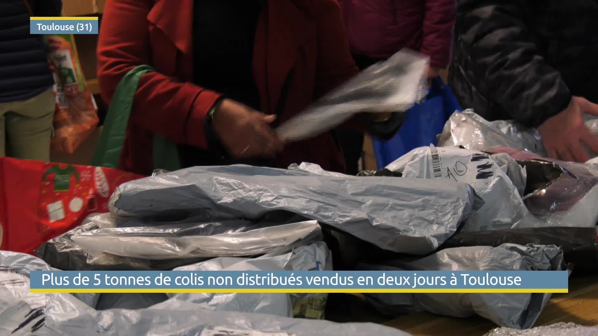 VIDEO. Toulouse : plus de 1 200 personnes ont acheté des colis non
