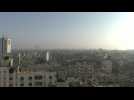 Smoke rises over Gaza City, which Israel says it has encircled - Label : AFPTV - First images - Category : News