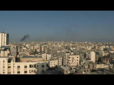 Heavy combat heard in the streets of Gaza City