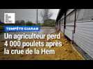 Tempête Ciaran : un agriculteur perd environ 4000 poulets après le débordement de la Hem