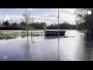VIDÉO. Au lendemain de la tempête Ciaran, une partie de Bayeux est inondée