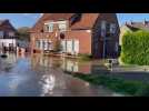 Aire-sur-la-Lys : l'eau continue de monter dans les rues