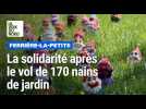 On lui vole 170 nains de jardin : la solidarité s'organise autour de 