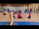 Les joueuses de volley-ball assis du Canada s'entraînent à Val-de-Reuil