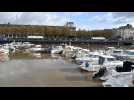 Boulogne : un ponton cède au port avec le courant de la Liane
