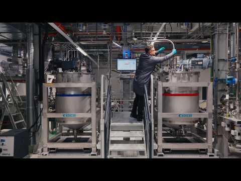 Battery Cell Pilot Production at the BMW Group Cell Manufacturing Competence Center in Parsdorf - Dosing & Mixing
