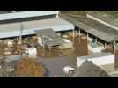 Weather: aerial images of historic flooding in northern France