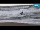 VIDEO. A Pornichet, les kitesurfers bravent les éléments dans la tempête