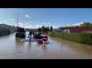 Inondations: Les évacuations continuent à Arques où l'eau monte toujours